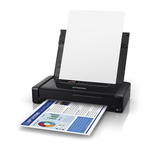 Epson WorkForce WF-100 Inkjet A4 portable printer used with Wi-Fi