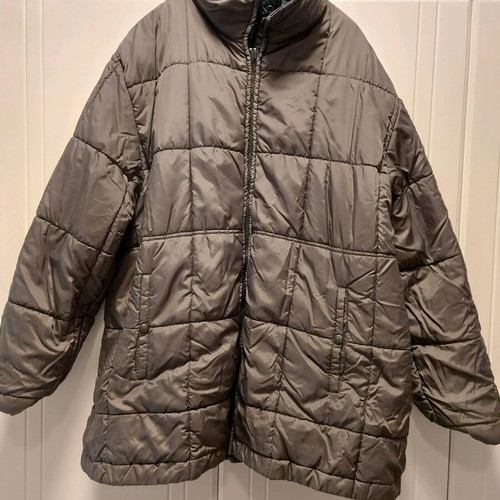 Henry Cottons reversible jacket used, khaki black