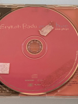 Erykah Badu Apple tree 4-trk CD single μεταχειρισμένο