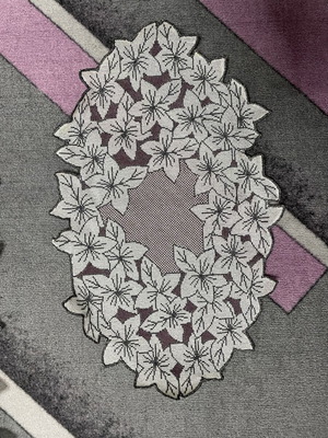 Handmade cross-stitch embroidery, new, traditional design