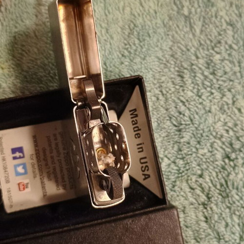 Zippo Power Button new with box