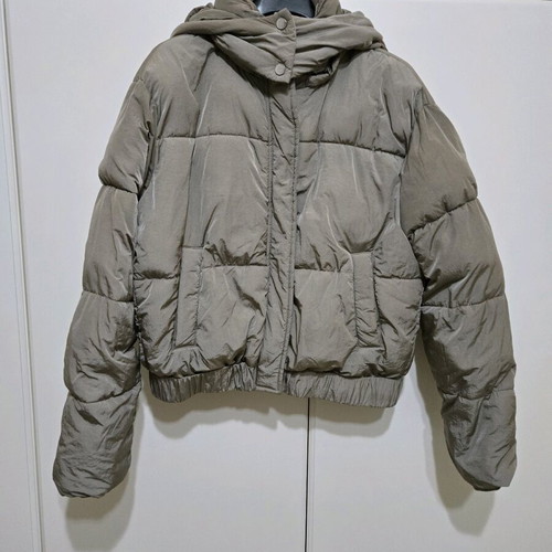 Alcott puffer jacket like new, gray-beige medium size