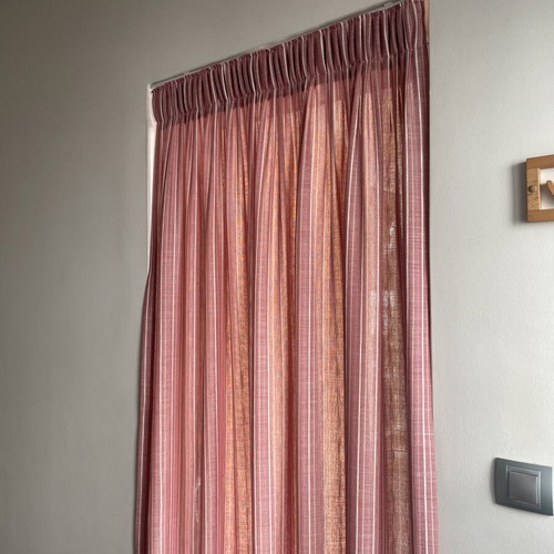 Curtain and Roman blind like new, separate sale available