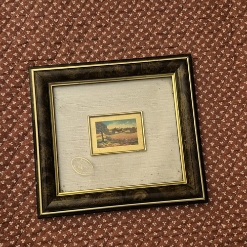 Frame 20x22 in 23 kt gold leaf used