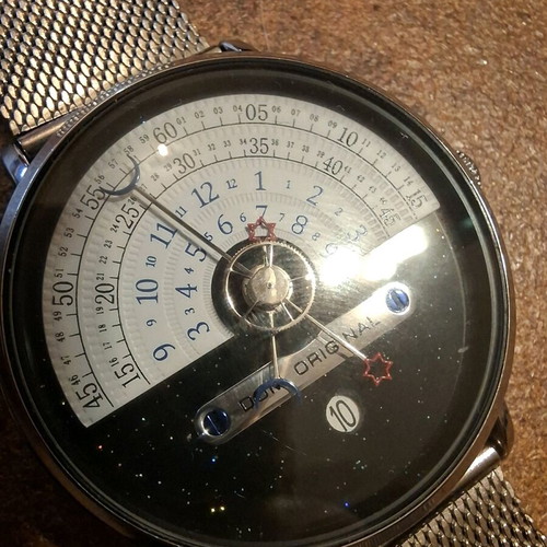 DOM moon watch like new, men's