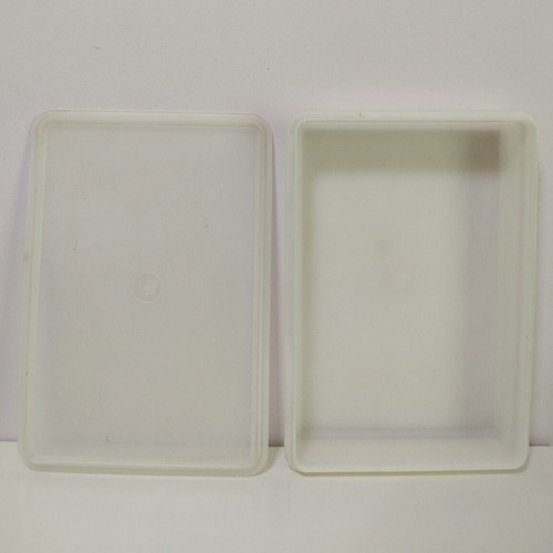 Tupperware deli keeper white container used