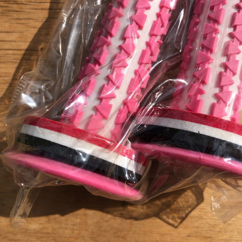 Huffy pink grips for BMX bike new
