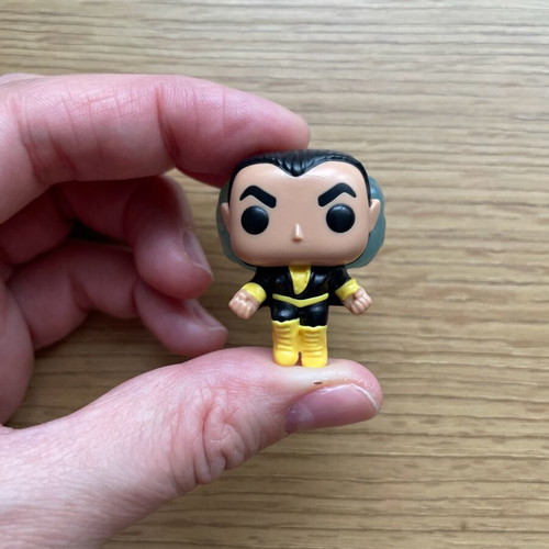 Funko Pop Black Adam 2023 figure used, 2 pieces