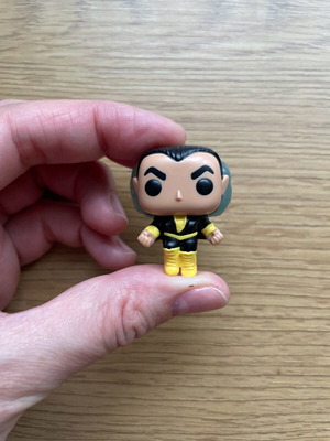 Funko Pop Black Adam 2023 figure used, 2 pieces