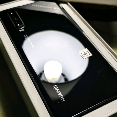 Huawei P30 μαύρο σαν καινούργιο με 128GB, Dual SIM, κάμερα Leica