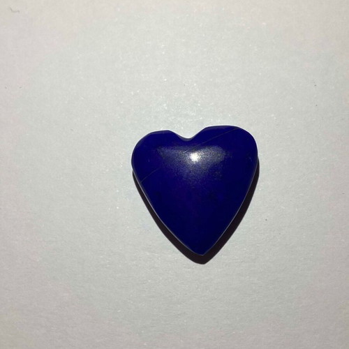 Lapis Lazuli heart polished natural AA quality, new