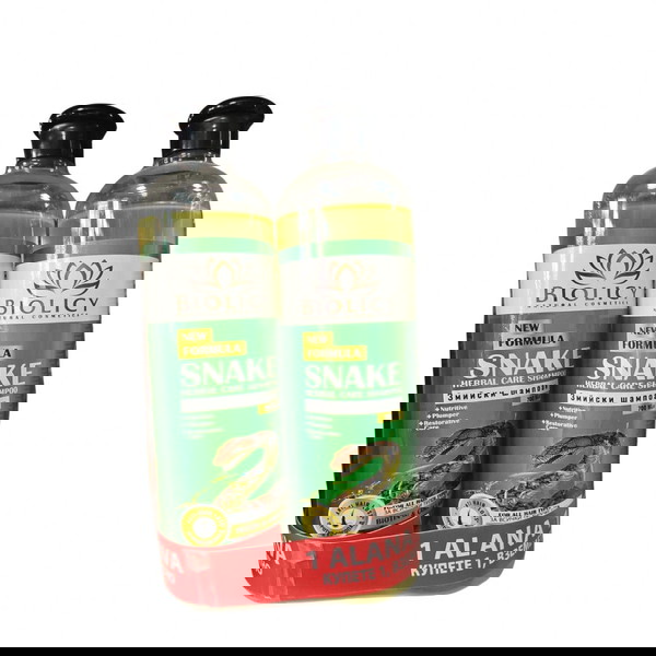 BIOLICY Snake Herbal Care Shampoo – НОВА ФОРМУЛА за силна, здрава и плътна коса!