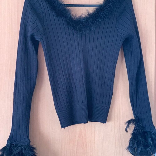 Black blouse new, size L / 40 / 12