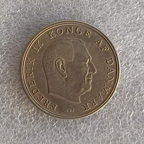 Denmark 1961 5 Kroner coin