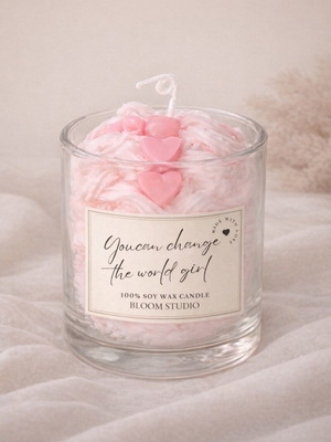 You Can Change The World Girl Soy Candle new