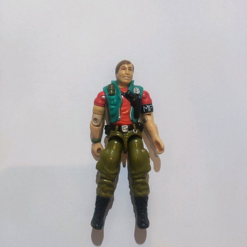 GI Joe Law vintage figure used, Hasbro 1987