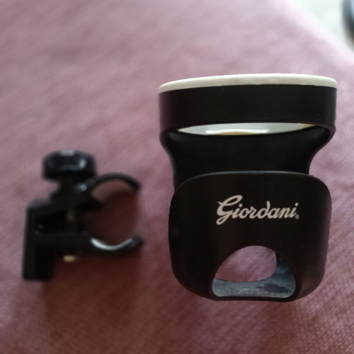 Giordani stroller cup holder with adjustable clamp