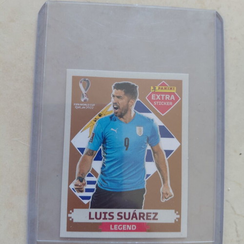 Suarez Legend Bronze 2022 World Cup Sticker new