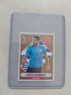 Suarez Legend Bronze 2022 World Cup Sticker new