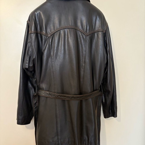 ZEDA leather jacket black, like new, size L