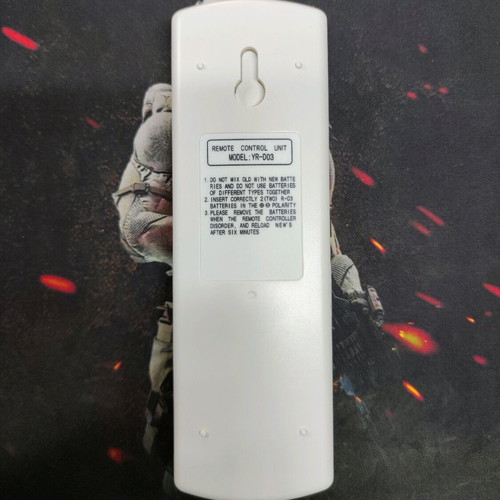 Haier air conditioner remote control like new