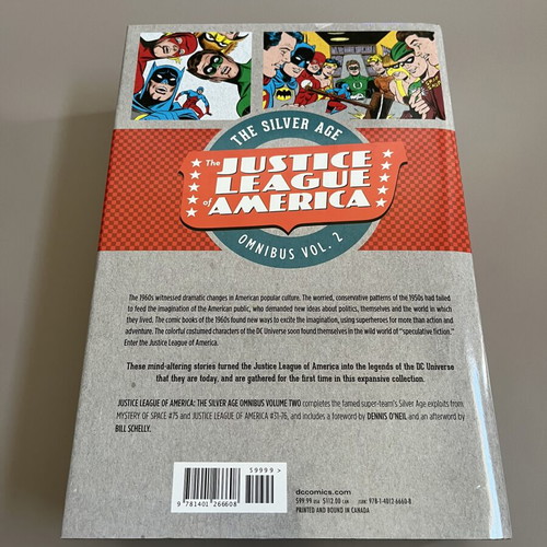 The Justice League of America The Silver Age Omnibus Vol. 2 HC like new