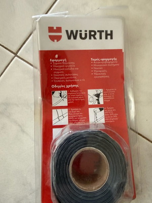 WURTH electrical insulation tape new, PVC with acrylic base