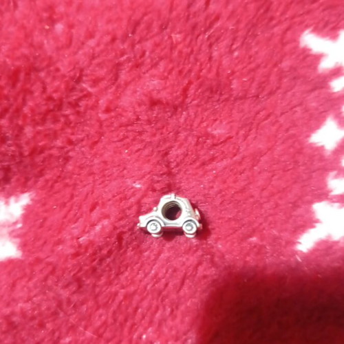 Silver charms for Pandora bracelet, like new, set of 3