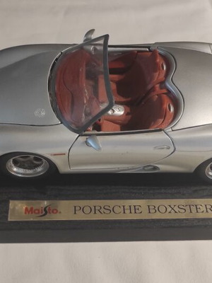 Porsche Boxster Maisto μοντέλο diecast υπό κλίμακα 1:18 σαν καινούργιο