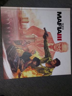 Mafia 3 Artbook and tag like new from the Mafia 3 collector's edition