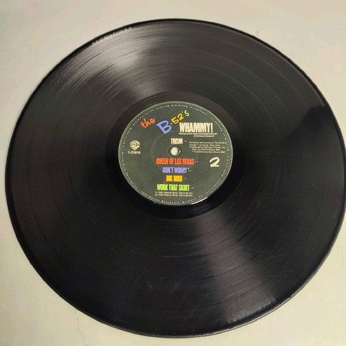 The B-52's Whammy! vinyl used, first American pressing