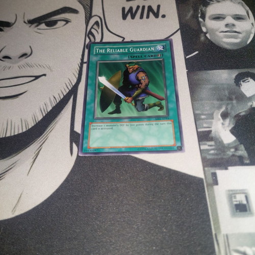 The Reliable Guardian Yu-Gi-Oh! Spell Card used