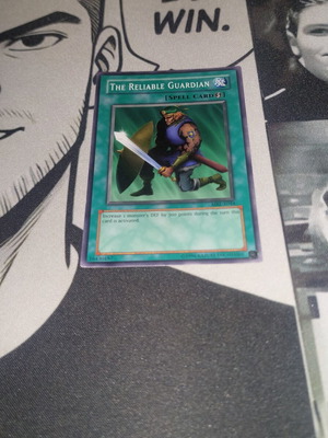 The Reliable Guardian Yu-Gi-Oh! Spell Card used