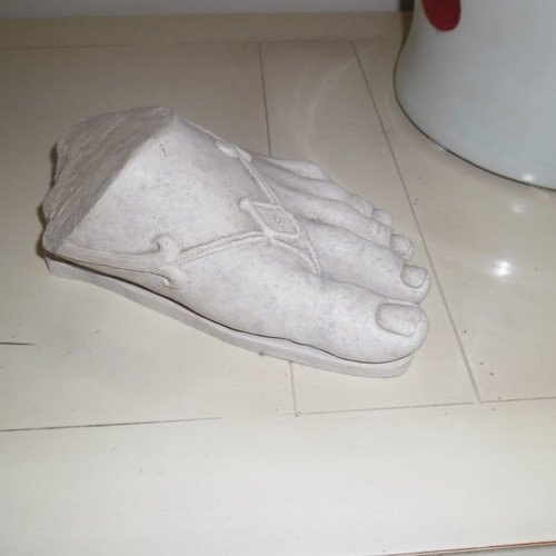 Ancient Greek foot like new 17x11cm