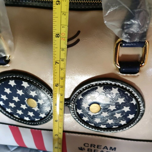 Shoulder bag Cream Bear with star details