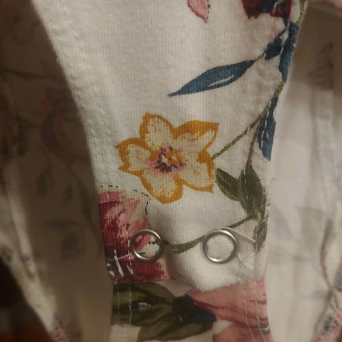 Floral bodysuit Bershka size S like new condition