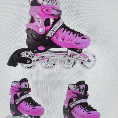3k adjustable rollers with wheel configuration and ice blades