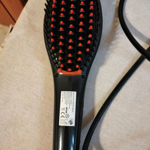 Electric hair brush new with temperature control