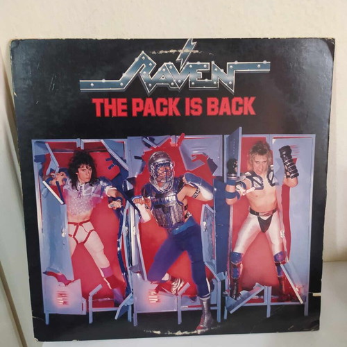 Raven The Pack Is Back LP used, metal
