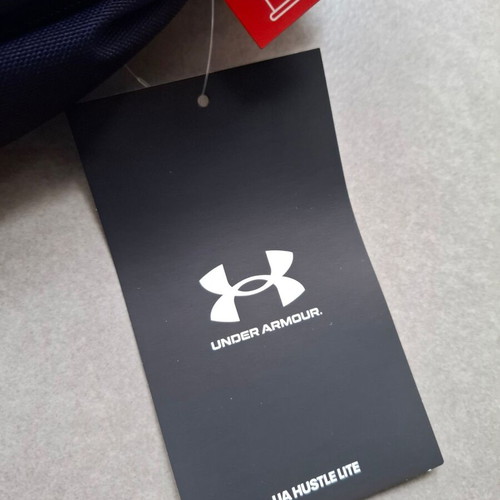 Under Armour Hustle Backpack navy blue, new