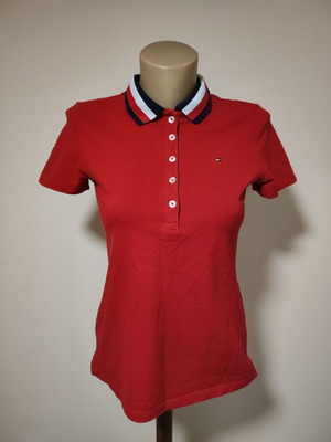 Tommy Hilfiger women's red polo shirt size XS like new