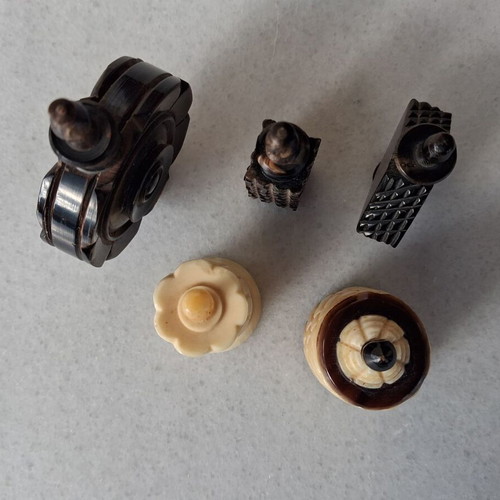Miniature bottles new, handmade from India, set A