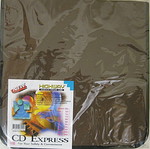 CD case for 200 CDs brown, new