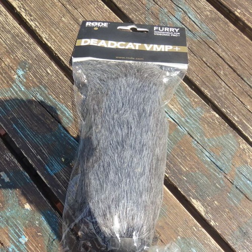 Videomic Pro+ professional microphone with deadcat windscreen