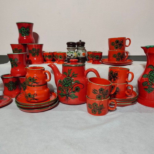 German ceramic serving set Anushka used with chips