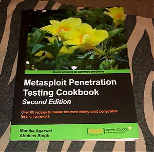Metasploit Penetration Testing Cookbook βιβλίο