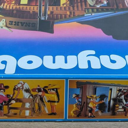 Playmobil Western 3805 ранчо Snake River употребявано с кутия