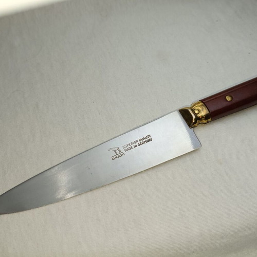Okapi Chef Knife Vintage Genuine Germany Bakelite Handle 1980s