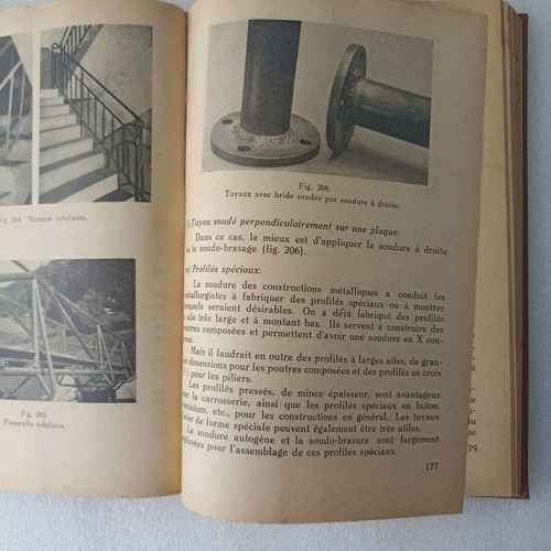 La pratique de la soudure autogène used book, 4th edition 1948