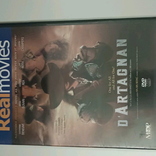 D'Artagnan DVD like new with subtitles
